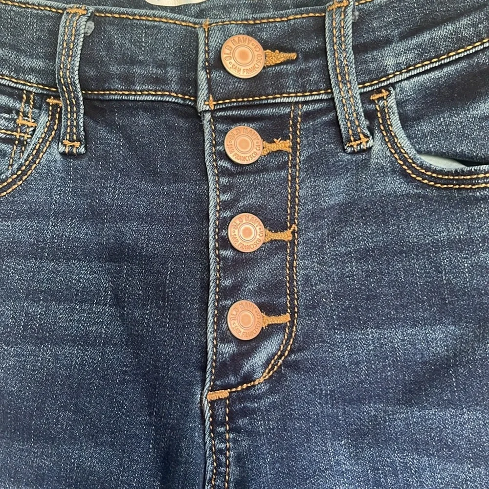 Old Navy Girls Rockstar Super Skinny High Rise Jeggings Size 10